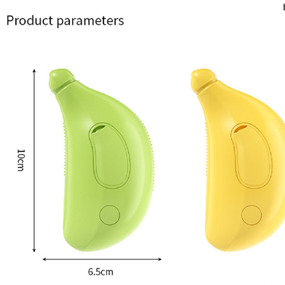 Rechargeable Pet Spray Grooming Brush – Green
