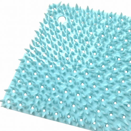 Flexible Palm Cleaning Brush – Blue